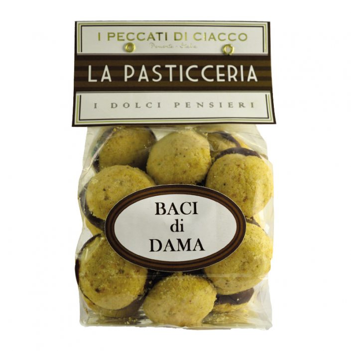 BACI DI DAMA • Lady's Kisses Hazelnut & Cocoa Biscuits
