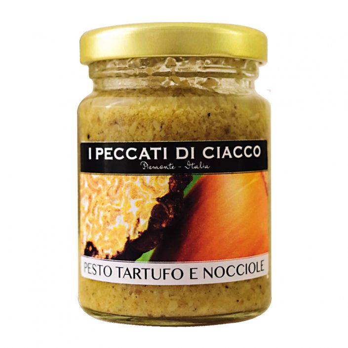 PESTO AL TARTUFO • Truffle Pesto with Hazelnuts