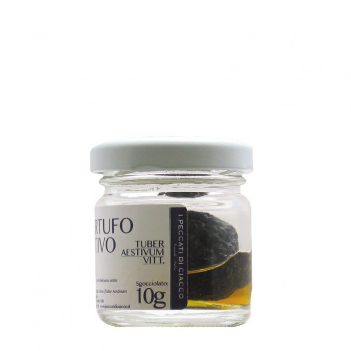 TARTUFO INTERO IN SALAMOIA • Whole Black Truffle in Brine (Tube Aestivum Vitt.)
