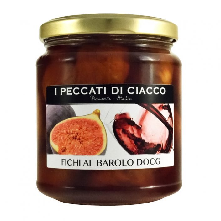 FICHI AL BAROLO DOCG • Oven-dried Figs in DOCG Barolo Wine